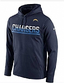 Men's San Diego Chargers Nike Sideline Circuit Pullover Performance Hoodie - Navy FengYun,baseball caps,new era cap wholesale,wholesale hats